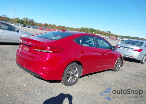 2018 Hyundai Elantra Value Edition z USA, uszkodzony, nr VIN KMHD84LF4JU526798